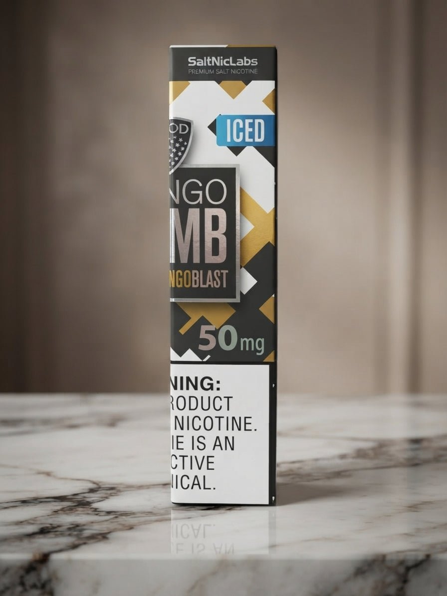 VGOD SaltNicLabs E-Juice Iced Mango Blast 50mg